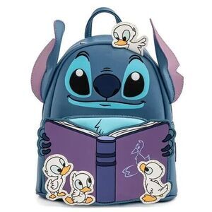 Loungefly‎ Disney Lilo & Stitch Storytime Ducklings Mini Backpack